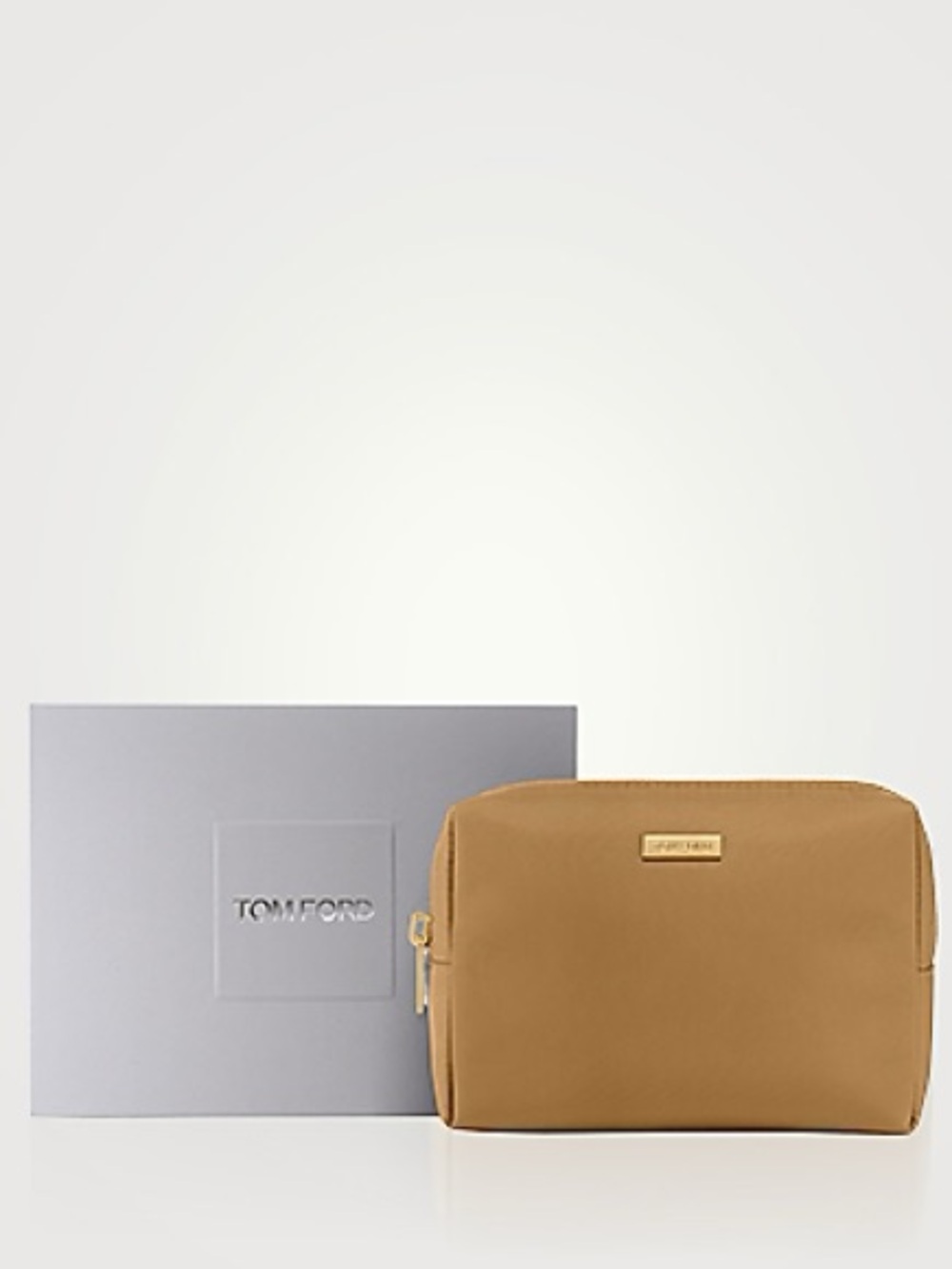 Tom Ford Logo Cosmetic Pouch /bag New in box! GWP